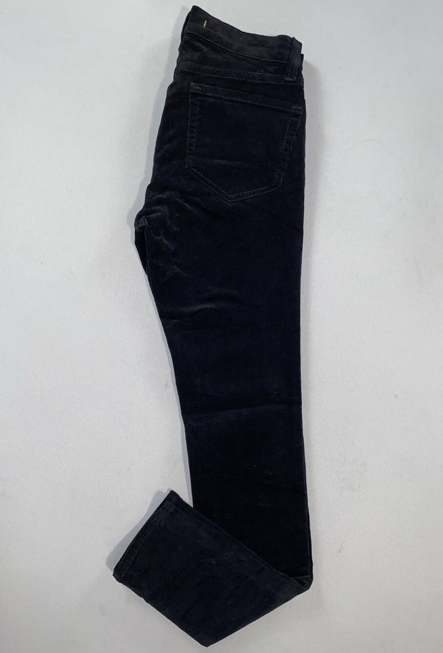 J Brand 'Skinny Leg' Super Soft 5-Pocket Corduroy Pants, Jeans in Black. 24, GUC